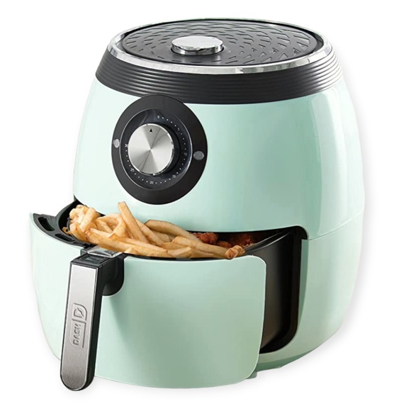 Dash Other - Dash DFAF455GBAQ01 Deluxe Aqua Electric Air Fryer + Oven Cooker 6 QT